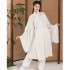 Traditional Hanfu Robe Ancient Costumes Bottoming Pants Underwear Suit Chinese Sleeping Suits Men Women Innerwear White
