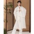 Traditional Hanfu Robe Ancient Costumes Bottoming Pants Underwear Suit Chinese Sleeping Suits Men Women Innerwear White