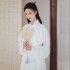 Traditional Hanfu Robe Ancient Costumes Bottoming Pants Underwear Suit Chinese Sleeping Suits Men Women Innerwear White