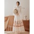 Standing Collar Short Shirt Pleated Skirt Literary Han Element Original Hanfu Women Dresses Women Elegant Luxury Red Hanfu