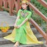 Women chinese traditional hanfu Dresses national flower embroidery Dresses retro performance Dresses elegant folk dance suit