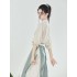 Han Element Embroidered Shirt Dresses Chinese Hanfu Dresses Costumes Creative Hanfu Clothes