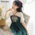 Summer Women Ancient Chinese Hanfu Oriental Vintage Daily Chiffon Dresses Female Elegant Embroidery Princess Costumes