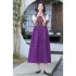 chinese vintage hanfu Dresses national flower embroidery sunDresses national folk dance Costumes retro women loose long dress