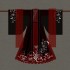 22ss Fashion Hanfu Cross-collar One-three Pieces Waist-length Skirt Couple Cosplay Men Women Same Style