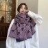 Female autumn winter Korean version of classic Plover knitted long warm cashmere scarf shawl tide