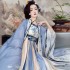 Original Ancient Tang made Embroidered Tassel Hanfu Hezi Skirt Large sleeved Shirt Elegant Non Costumes Fairy Elegant Smart