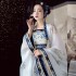 Original Ancient Tang made Embroidered Tassel Hanfu Hezi Skirt Large sleeved Shirt Elegant Non Costumes Fairy Elegant Smart