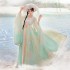 Women Tang Dynasty Fairy Butterfly Embroidery Dresses Ancient Chinese Costumes Hanfu Outfits Han Dynasty Performance Clothes
