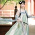 Women Ancient Fairy Light Purple Dresses Han Dynasty Cosplay Stage Clothing Original Chinese Traditional Hanfu Costume