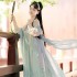 Women Ancient Fairy Light Purple Dresses Han Dynasty Cosplay Stage Clothing Original Chinese Traditional Hanfu Costume