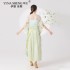 Oriental Classical Dance Hanfu Performance Practice Clothes Classical Dance Adult Female Practice Clothes Classical Mesh Top