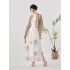 Original Chinese Han Element Suspender Dresses Female Summer Daily Hanfu Dresses Costume