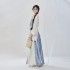 chinese women hanfu Costumes folk dance Dresses vintage oriental Dresses casual daily improved fairy hanfu dress