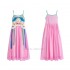 Chinese traditional folk Costumes hanfu national flower embroidery strap Dresses elegant oriental vintage Dresses