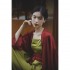 Chinese improved hanfu traditonal improved hanfu Dresses two piece suit fairy retro chiffon young lady kimono dress