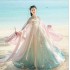 Hanfu Big Blue Dresses Old Graduation Tiongkok Cosplay Costumes Princess Halloween for Women Size Plus