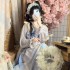Pink Hanfu Dresses Women Ancient Chinese Traditional Hanfu Fairy Lolita Cosplay Costumes Summer Dance Dresses Party Outfit Bow Tie