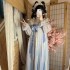 Pink Hanfu Dresses Women Ancient Chinese Traditional Hanfu Fairy Lolita Cosplay Costumes Summer Dance Dresses Party Outfit Bow Tie