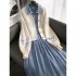 Modern Hanfu Dresses Chinese Women Simple Improved Elegance Girl Princess Clothes