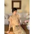chinese vintage Women improved hanfu chiffon blouseskirt ancient folk Costumes performance outfit han princess clothing
