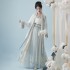 Original Hanfu WomenSong Made Hundred Tiered Skirt Suspender Embroidery Spring Summer Chinese Hanfu Suit