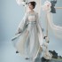 Original Hanfu WomenSong Made Hundred Tiered Skirt Suspender Embroidery Spring Summer Chinese Hanfu Suit
