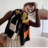 The scarf Women autumn winter Korean version of thickened long 100 matching shawl for both warm neck