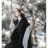 Modern Black Hanfu Cosplay Chinese Traditional Dresses Women Tang Dynasty Elegant Hanbok Retro Fairy Asian Girl Suit