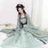 women fairy Costumes hanfu coat chinese traditional ancient stage cardigan Chinese national flower embroidery cloak