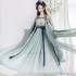 women fairy Costumes hanfu coat chinese traditional ancient stage cardigan Chinese national flower embroidery cloak