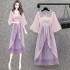 Super Fairy Chinese Han Elements Retro Hanfu Fairy Skirt Female Ethnic Dance Embroidered Princess Hanfu Dress