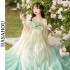 Hanfu Women Traditional Chinese Costumes Exquisite Embroidery Hanbok Fairy Princess Clothes Cosplay Elegant Summer Wear