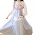 Chinese Traditional Hanfu Pink Slim Elegant Dresses Improved Hanfu Daily Modern China Retro Clothing For Women