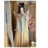 Chinese Traditional Hanfu Dresses Suit Chest-length Skirt Hanfu Chinese Year Rabbit Embroidery Skirt Suit Cosplay