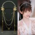 Chinese Tv Series Love Between Fairy Devil Same Heroine Women Hanfu Hair Accessories Elegant Fairy Headwear