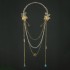 Chinese Tv Series Love Between Fairy Devil Same Heroine Women Hanfu Hair Accessories Elegant Fairy Headwear