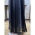 Original Hanfu Dresses Ming Woven Gold Makeup Flower Horse Face Skirt Collar Airplane Sleeve Top Ming Dynasty Black Autumn Winter