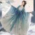 Ancient Chinese Women Hanfu Costumes Fairy Cosplay Costumes Dance Dresses Party Outfit Hanfu Blue Red Sets Women Plus Size