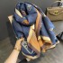Autumn winter imitation cashmere scarf women fashion western versatile warm cape neck