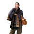 autumn winter letters in the long imitation cashmere scarf retro women bib thick warm women cape