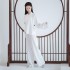 Chinese Traditional Hanfu Innerwear Asian Women Men Unisex Clothing For Couples Ancient Sleep Wear Lady Pajama Tops Pants Skirt
