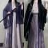 Chinese Women Hanfu Dresses Set Women Oriental Ancient Costumes Party Cosplay Princess Fancy Outfit Purple Hanfu Set A661
