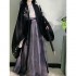 Chinese Women Hanfu Dresses Set Women Oriental Ancient Costumes Party Cosplay Princess Fancy Outfit Purple Hanfu Set A661