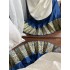 chinese improved ancient ming dynasty pleated long skirt for women hot stamping elegant daily retro women hanfu skirt