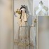 Chinese Year Hanfu Embroidered Round Neck Large Ma Mian skirt Large sleeve Winter style
