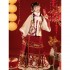 2 Colors Traditional Chinese Winter Hanfu Dresses Set Ming Dynasty Thicken Coat Classic Horse Face Skirt Fairy Cape Cloak