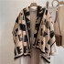 Alphabet scarf Women double face imitation cashmere scarf comfortable air conditioning shawl cover blanket widened thick neck