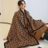 Women printed thick imitation cashmere shawl wrap design blanket Steal Buvanda Echarpe