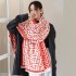 Women printed thick imitation cashmere shawl wrap design blanket Steal Buvanda Echarpe